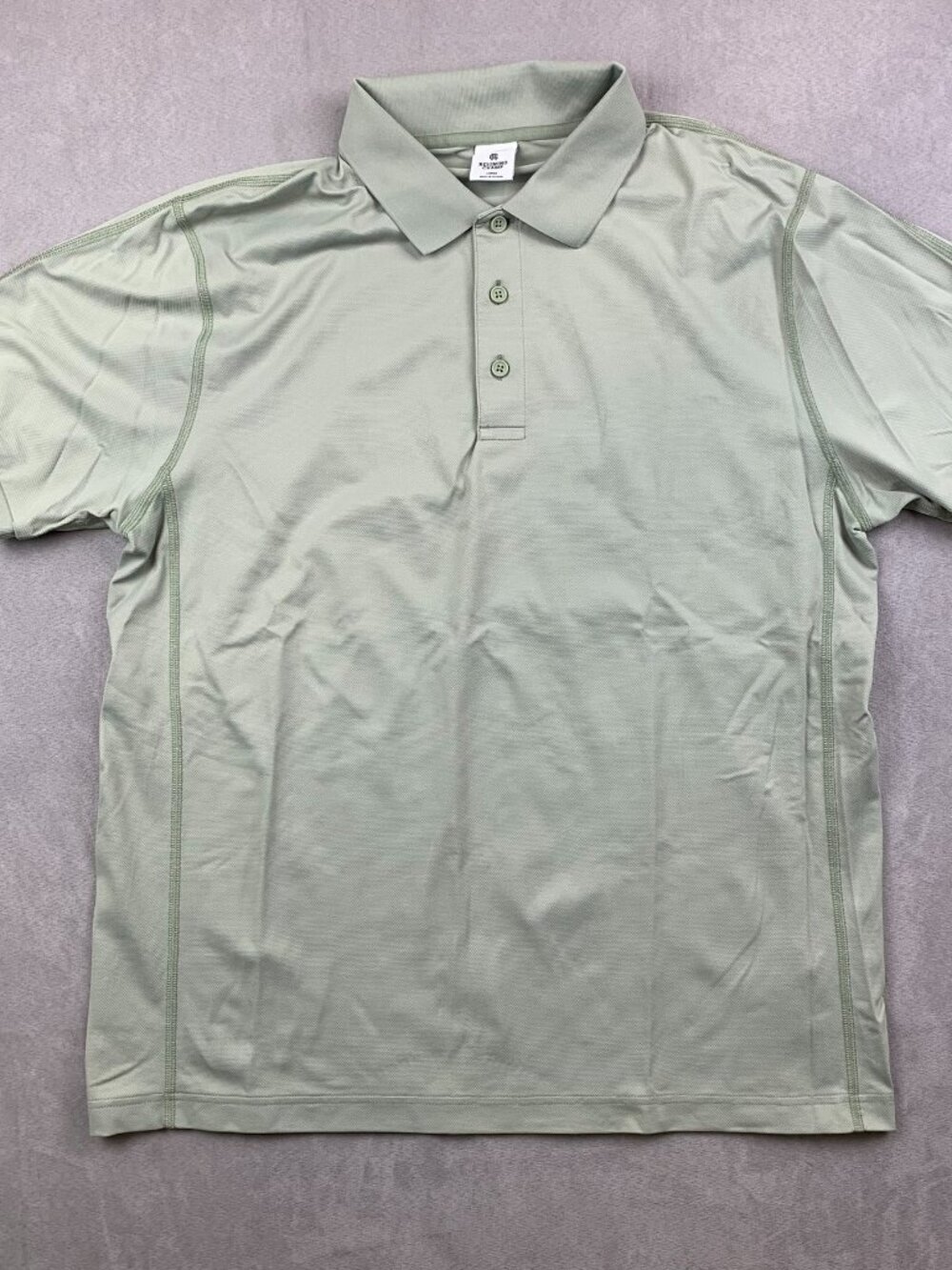 Reigning Champ Light Sage Green Polo